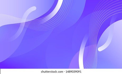 Smooth lines wave elements colorful abstract background