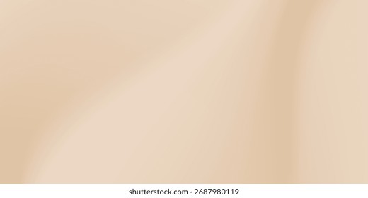 Smooth liquid beige, golden colored vector background texture in natural, organic style vector illustration eps10