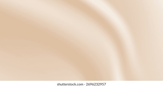 Textura líquida lisa del fondo del Vector del beige, dorado en natural