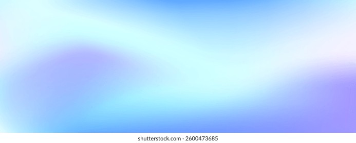 Smooth liquid spring sky colored vector background