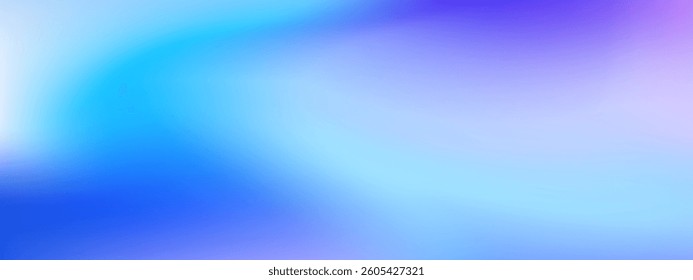 Smooth liquid spring sky colored vector background