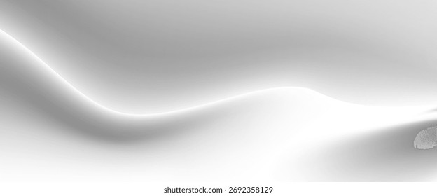 Smooth metal liquid texture in black and white gradient. Futuristic and elegant background perfect for luxury design, tech, and modern branding.