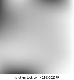 Suave fondo borroso metálico plateado vacío. Fondo de degradado de vectores oscuros de moda de aluminio. Colores de agua Monocromo Textura digital mínima borrosa. Malla de gradiente gris líquido blanco negro.