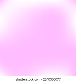 Smooth Minimal Color White Empty Blurry Background. Vibrant Pastel Fashion Digital Trendy Gradient Backdrop. Vector Soft Watercolor Bright Gradient Mesh. Liquid Pink Light Design Picture.