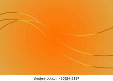 A smooth, modern abstract background featuring a gradient from light to dark orange.