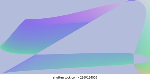 Smooth Modern Futuristic Fluid Modern Design. Pastel Lavender Dynamic Shape Illustration. Multicolor Digital Purple Color Trendy Background. Violet Minimal Layers Dark Rainbow Gradient Mesh.