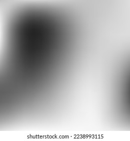 Smooth Monochrome Black Watercolor Blurred Texture. Empty Minimal White Vector Gradient Background. Trendy Silver Dark Metallic Blurry Background. Grey Liquid Digital Aluminium Gradient Mesh.