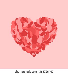 Smooth mosaic heart