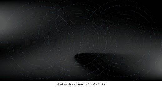 A smooth or motion blur on a black background.