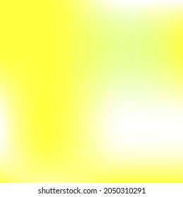 Smooth Multicolor White Light Blurry Background. Vivid Neon Fashion Lemon Gradient Background. Vibrant Spotlight Vector Watercolor Liquid Smooth Surface. Yellow Bright Trendy Color Gradient Mesh.