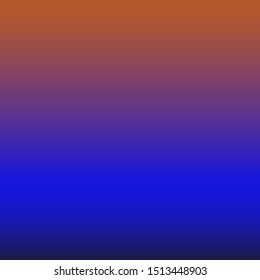 Smooth Navy to Orange Gradient Background Vector