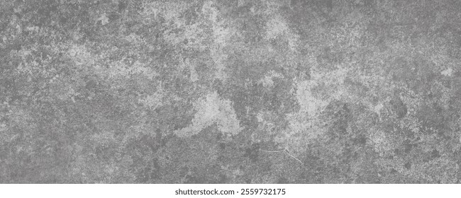 Smooth and neutral light grey grunge wall texture with faded stains, minimal cracks, and rustic patterns.
