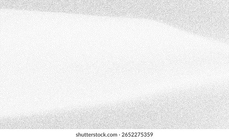Smooth Noise Overlay Background com padrão de gradiente e efeito de grão para Vintage Comic Texture. Pixel Dot Vetor Art com onda grunge suave ou quadro de anime retro. Bitmap Concreto Duotônico em Metal Antigo 