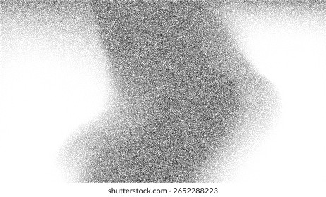 Padrão de sobreposição de ruído suave com gradiente de grão macio e efeito de ponto de pixel para quadrinhos vintage ou arte vetorial. Gru