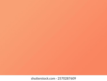 a smooth orange gradient background. 