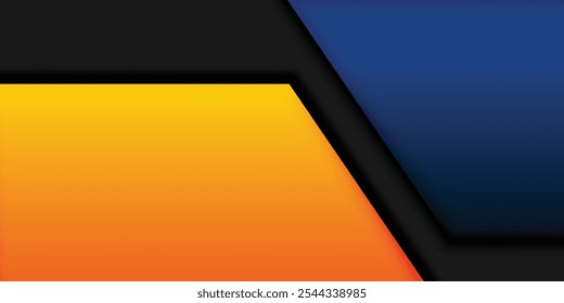 Smooth orange-to-blue gradient background, creating a vibrant, harmonious transition, ideal for modern designs, web backgrounds, and lively, eye-catching visuals