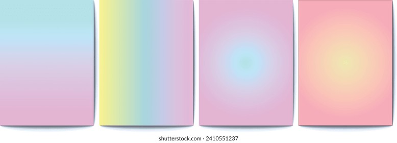 colores pastel suaves fondo de gradiente de grano