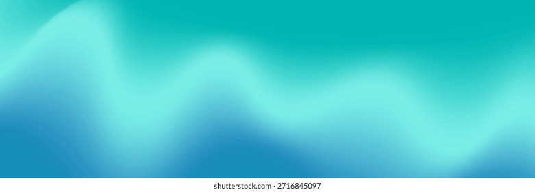 Gradiente pastel suave lleno de brillo turquesa, neblina azul y luz aguamarina, creando una delicada sensación turquesa y fondo de gradiente aguamarina pulido.