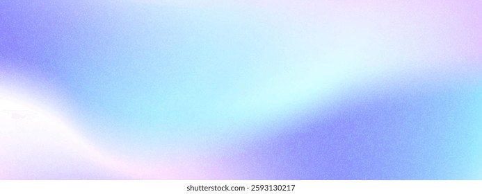 Smooth pastel spring gritty gradient background. Noisy gradient texture