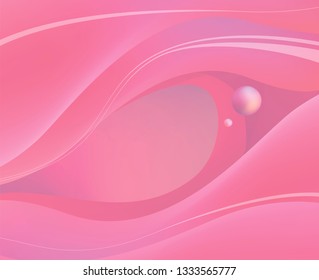 Smooth pink abstract background