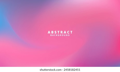 Smooth Pink and Blue Mesh Blur Background. Create a visually appealing design with a smooth pink and blue mesh wave blur. Perfect for ads, websites, and social media