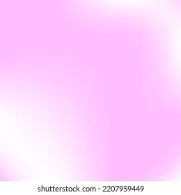 Sanftrosa, leeres, leichtes, lebendiges Farbverlauf-Hintergrund. Soft Barbie Vector Mode Trendy Blile Tapete. Wasserfarbe Digital Light Weiße Farbmesh. Pastellfarben Minimal helles Design Bild.