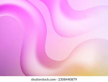 Smooth pink gradient line wave vivid colorful background. vector illustration.