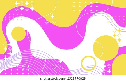 Vector de fondo abstracto líquido rosa liso