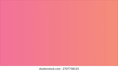 Fundo de gradiente laranja rosa suave. Moderna mistura de cores abstratas para apresentações de desenhos.