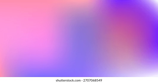 Un suave degradado rosa y púrpura con suaves tonos de ensueño, creando un fondo abstracto moderno y calmante ideal para proyectos de Web, impresión y diseño digital.
