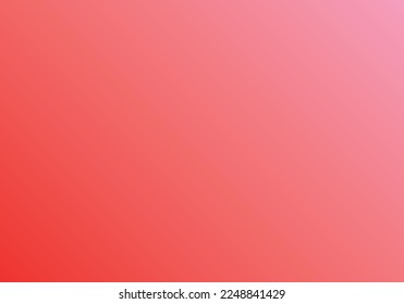 Smooth pink and red color background. Valentine's day and festival color in bright tone. Gradient color background. Abstract blurred background. For web template banner poster digital graphic artwork.