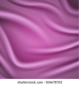 Fondo sedoso rosa liso - ilustración vectorial