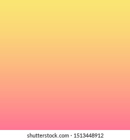 Smooth Pink & Yellow Gradient Background Vector