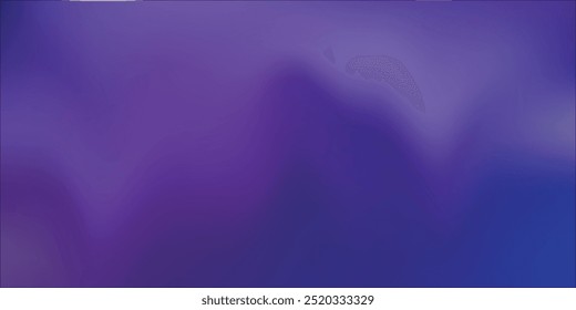 Fundo abstrato de gradiente roxo e azul suave com um toque sutil de textura granulada