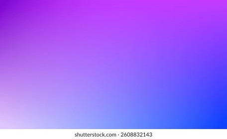 A smooth purple and blue gradient blend creating a dreamy and modern background, ideal for digital art, tech themes, or creative visuals.
