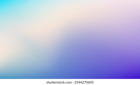 Smooth purple yellow and cyan gradient mesh abstract background nice for wallpaper or banner