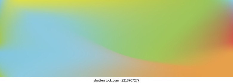 Rainbow Fluid Curve Gradient Mesh. Pastellgelbe, helle Motion Violet glatte Oberfläche. Blauer orangefarbener, kräftiger, kräftiger Farbverlauf-Hintergrund. Rotes violettes Flussgrün-Flüssig-Aquarell-Tapete.