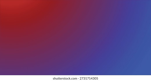 Smooth Red Blue Gradient Background