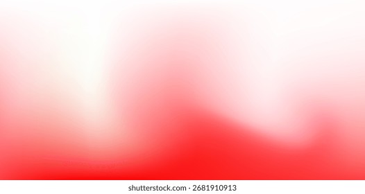 Glattes Rot und Weiß mit klarem Kontrast, ideal für moderne, minimalistische und elegante abstrakte Hintergründe.  