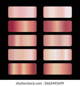 Textura lisa del gradiente del oro rosa para el diseño digital

