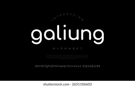Smooth rounded sans-serif font with a friendly and modern feel ideal for tech, apps, and clean UI