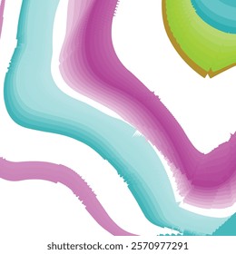  A smooth seamless transition of vibrant colors background vector background