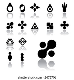 smooth shape icons (light version)