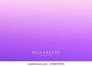 Plano de fundo do gradiente de transição de cor roxo simples suave  