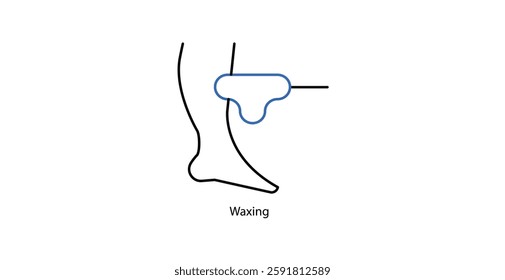 Smooth Skin Waxing Icons: Hair Removal and Skincare Treatment