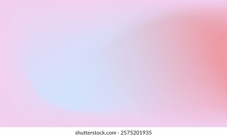 Smooth Sky Gradient Background. Dynamic fluid shapes for web design, posters, and branding. Modern vector illustration.