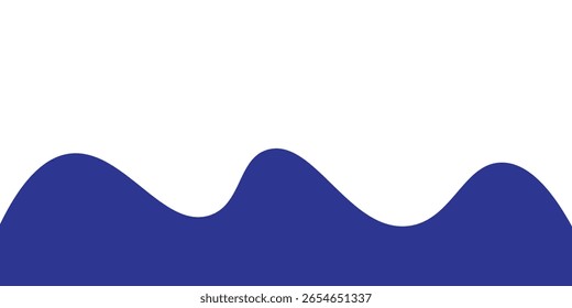 Smooth Sloped Wave Background EPS10