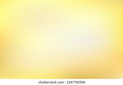 Smooth and soft gradient abstract background vector. Blending yellow color design.
