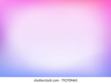 Smooth and soft gradient abstract background vector. Purple blend pink and blue color design.