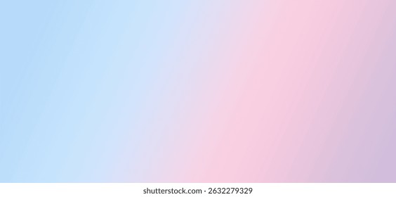 A smooth, soft gradient transitioning from a gentle light pink at the top through a pale, near white lavender in the middle, to a calm light blue at the bottom.